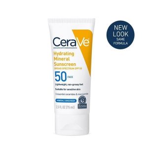 CeraVe Hydrating Sunscreen SPF 50 Face Lotion
